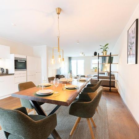 -Zentrale Wohnung-Balkon-Desingerkueche- 比勒费尔德 外观 照片