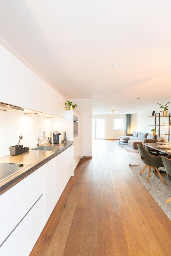 -Zentrale Wohnung-Balkon-Desingerkueche- 比勒费尔德 外观 照片