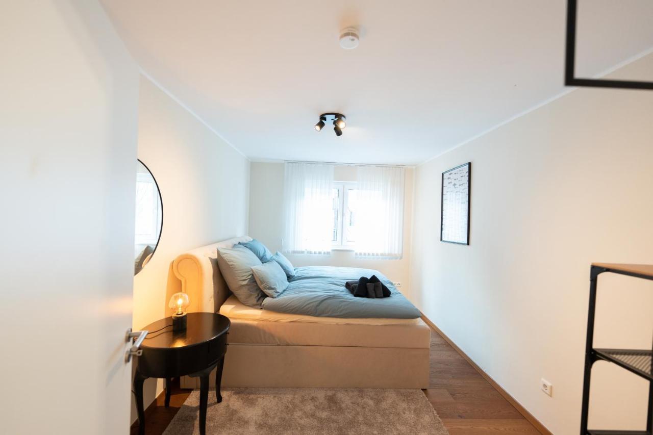 -Zentrale Wohnung-Balkon-Desingerkueche- 比勒费尔德 外观 照片